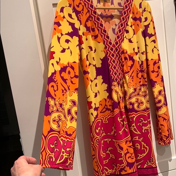 HALE BOB Boho Print Tunic Dress Multicolour  Dress Size XS - Picture 4 of 17